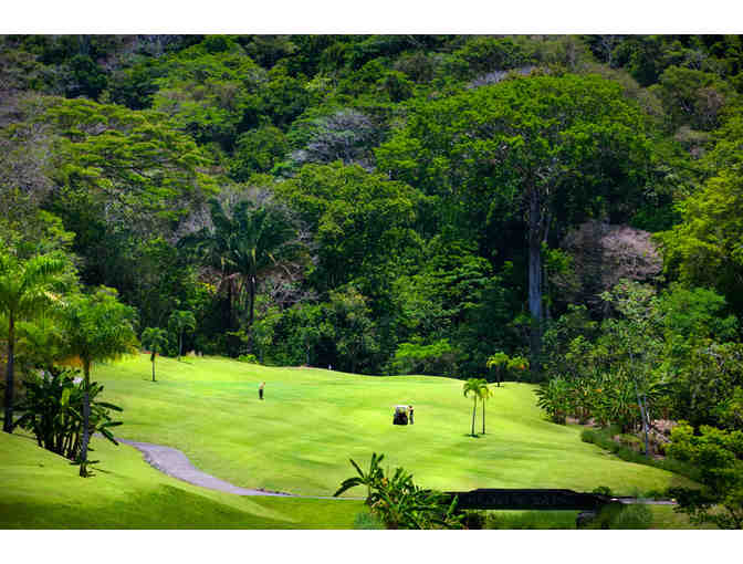 La Iguana Golf Course at Los Suenos Marriott - One twosome with cart