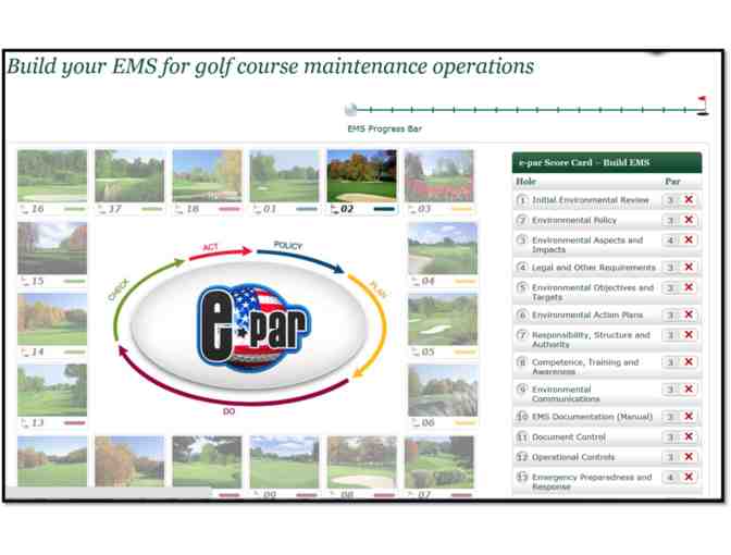 e-par Environmental Management System for Golf (3 year membership)