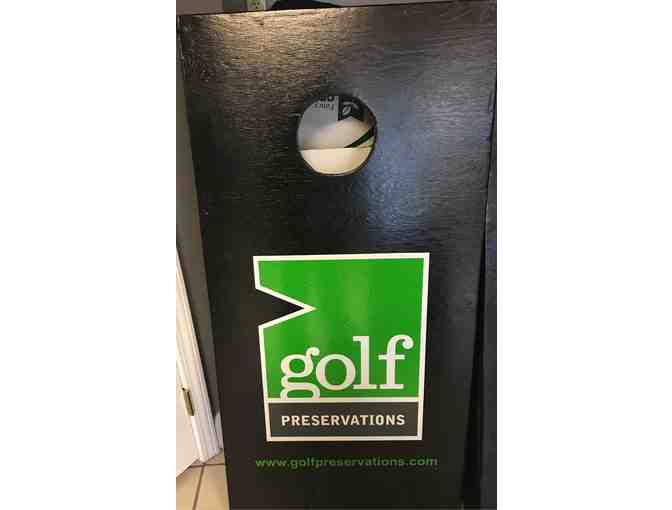 Golf Preservations Corn Hole Boards