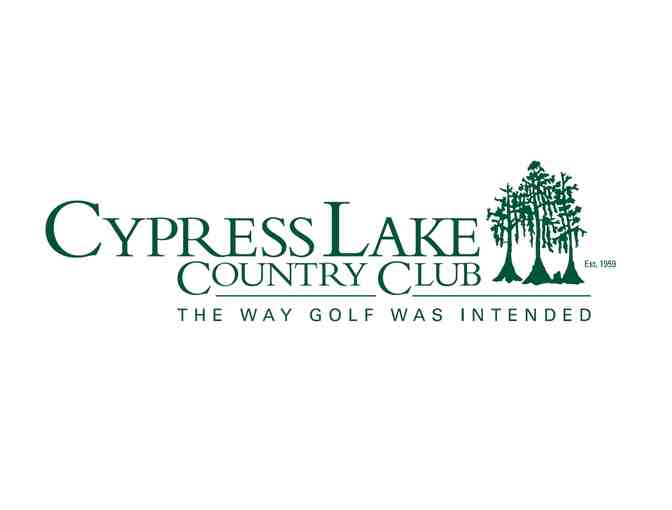 Cypress Lake Country Club - One foursome with carts