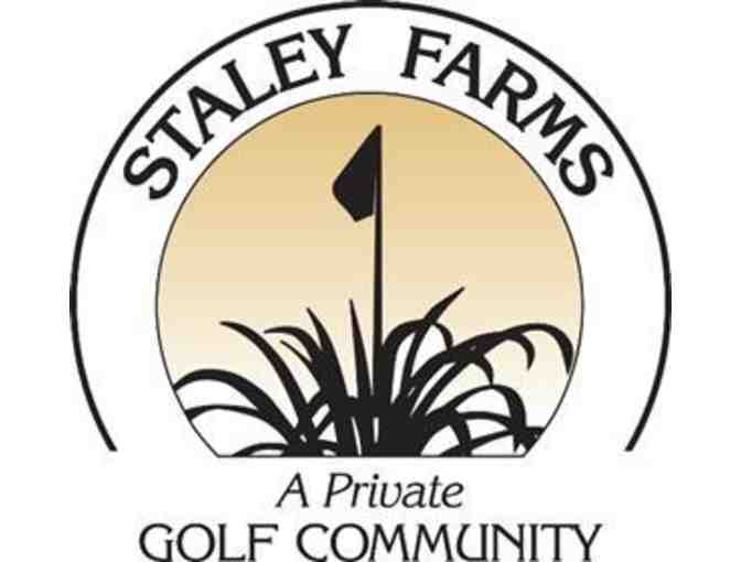 Staley Farms Golf Club - One foursome with carts