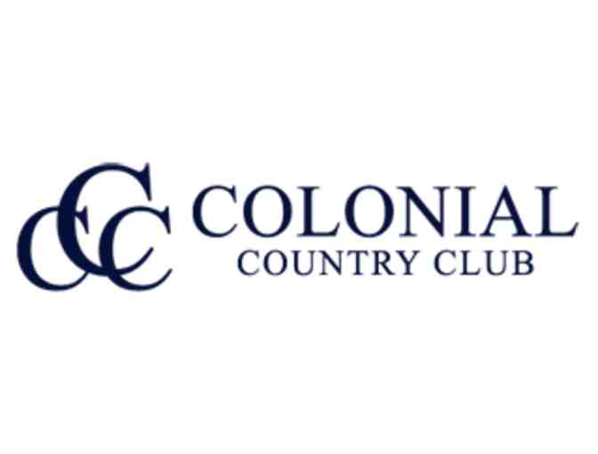 Colonial Country Club - One foursome with carts