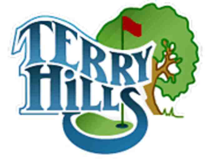 Terry Hills Golf Course - a foursome with carts