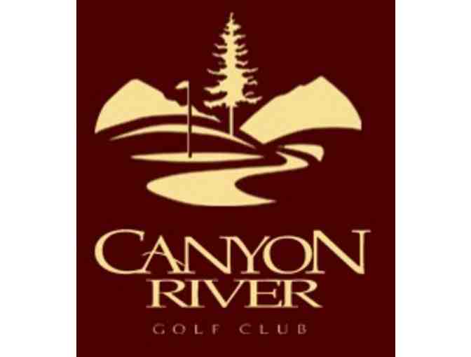 Canyon River Golf Club - One twosome with cart