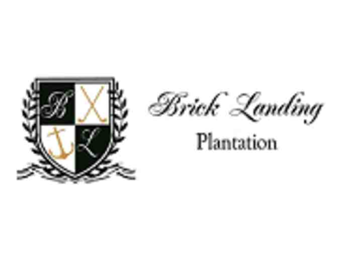 Brick Landing  Golf Club - A foursome with carts