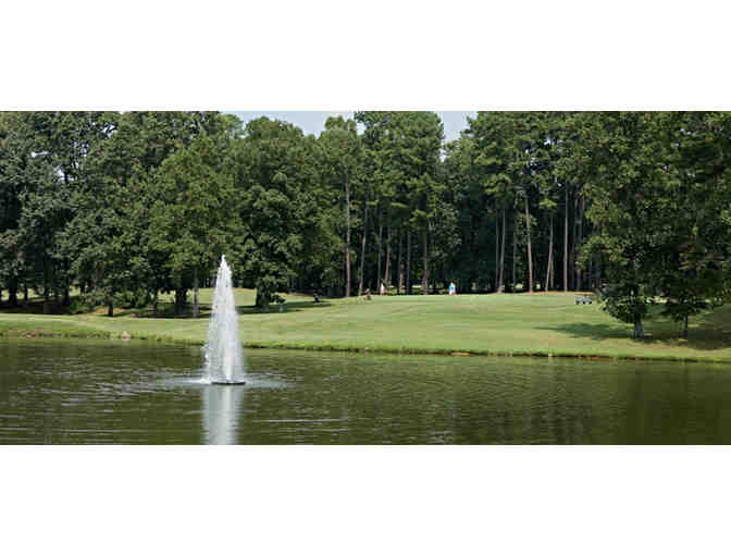 Jamestown Park Golf Club -- A Foursome with Carts