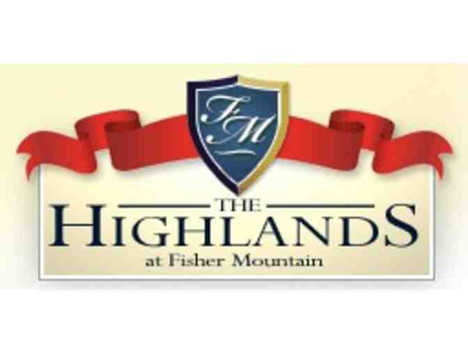 The Highlands at Fisher Mountain - One foursome with carts