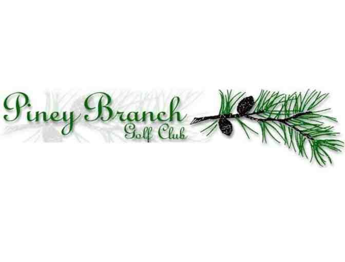 Piney Branch Golf Club - A foursome with carts