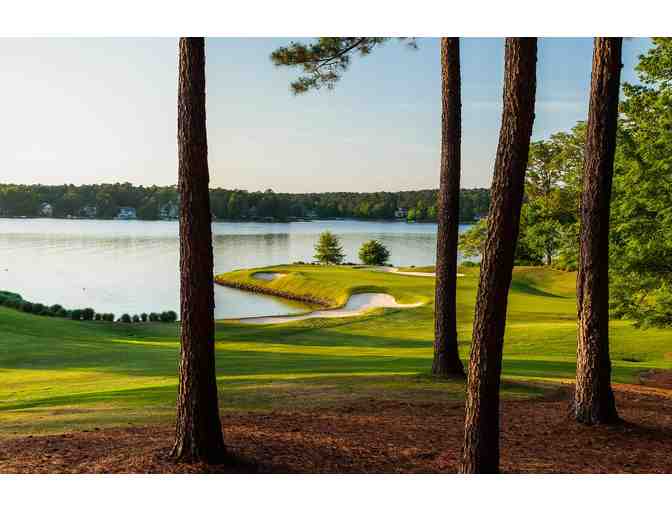 Reynolds Lake Oconee -- A foursome with carts