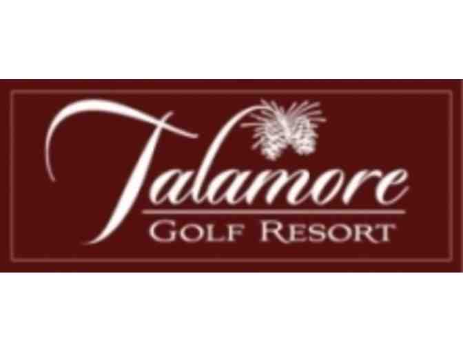 Talamore Golf Resort -- A foursome with carts