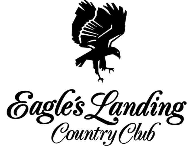 Eagle's Landing Country Club -- A foursome with carts
