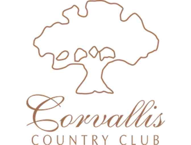 Corvallis Country Club - One foursome with carts and driving range