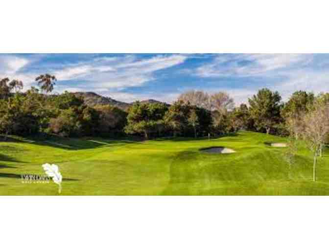 Twin Oaks Golf Course - A foursome with carts