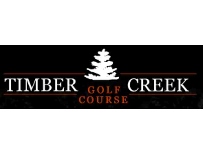 Timber Creek Golf Course - One foursome with carts