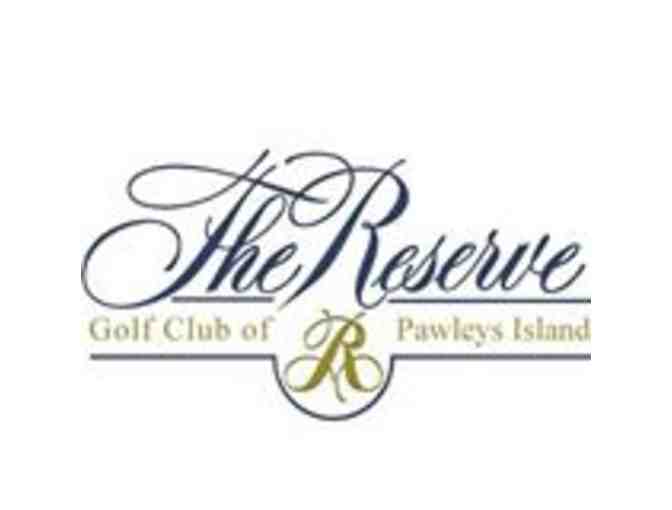 The Reserve Golf Club - One foursome with carts