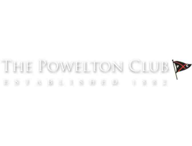 Powelton Club -- A foursome with carts