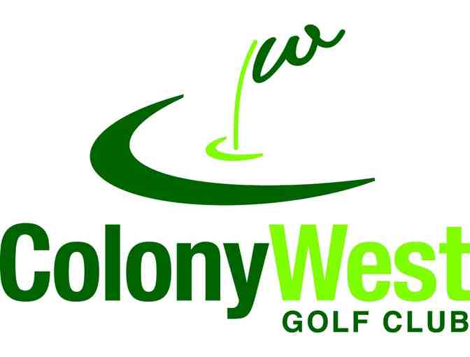 Colony West Golf Club - One foursome with carts