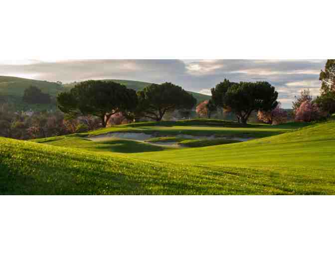 Silver Creek Valley Country Club - A Foursome with carts