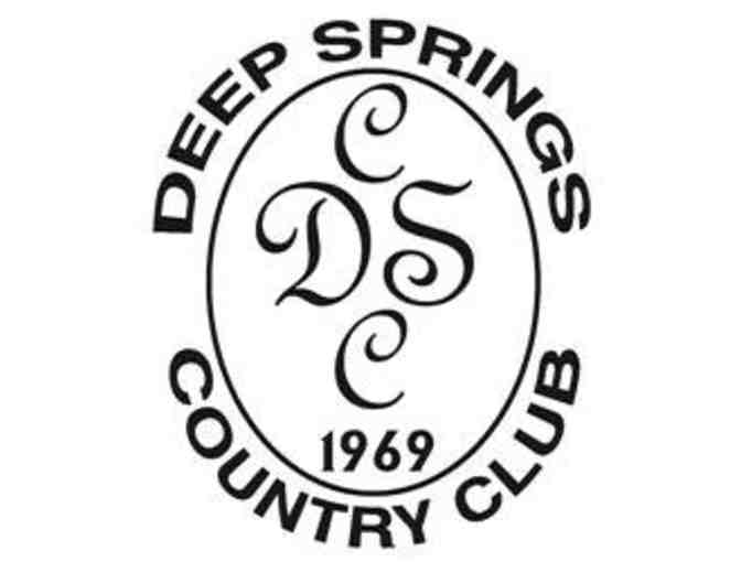 Deep Springs Country Club - a foursome