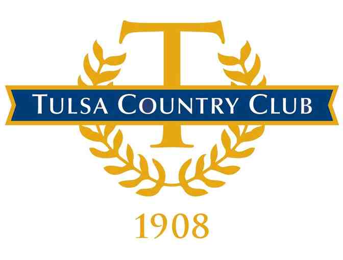Tulsa Country Club - a foursome with carts