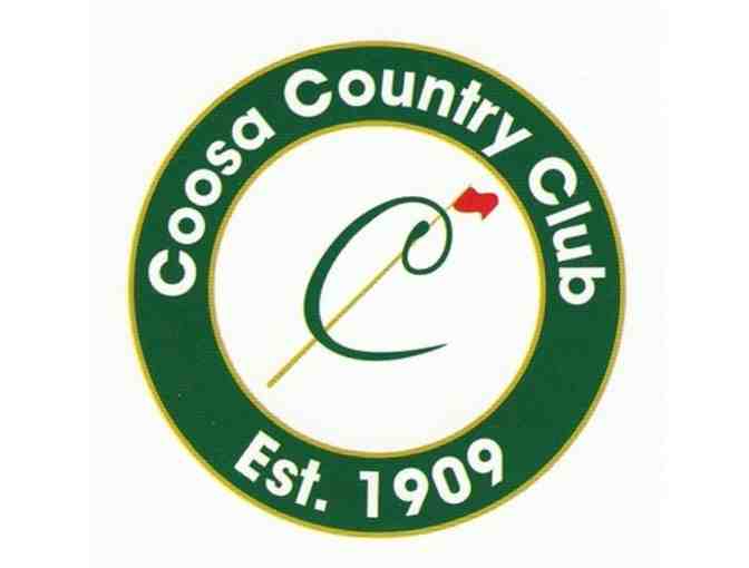 Coosa Country Club - One foursome with carts