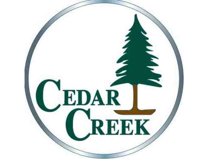 Cedar Creek Golf Course - One foursome with carts