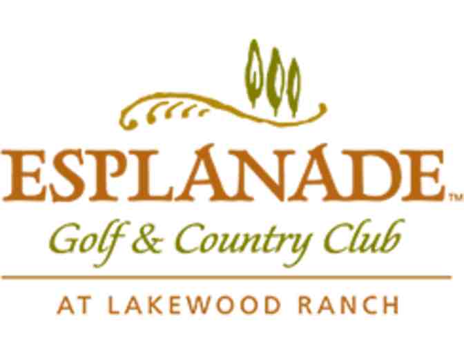 Esplanade Golf and Country Club at Lakewood Ranch - A foursome with carts