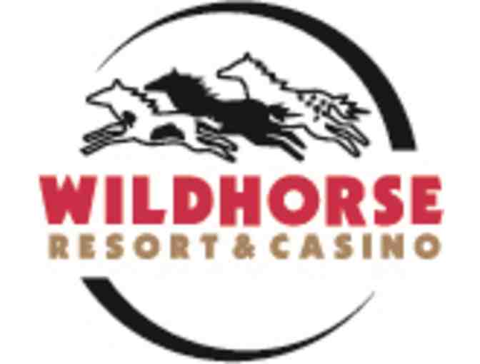 Wildhorse Resort & Casino - a foursome with carts