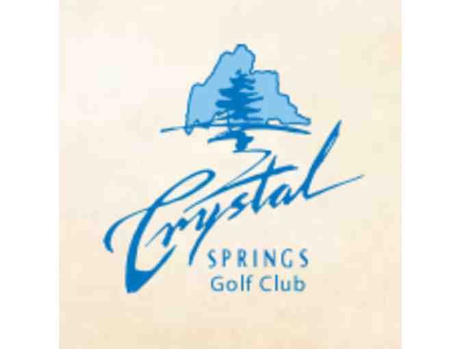 Crystal Springs Resort - One foursome with carts