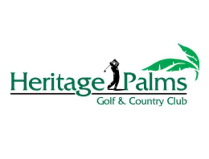 Heritage Palms Golf and Country Club - A foursome with carts