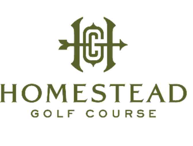 Homestead Golf Course - One twosome with cart