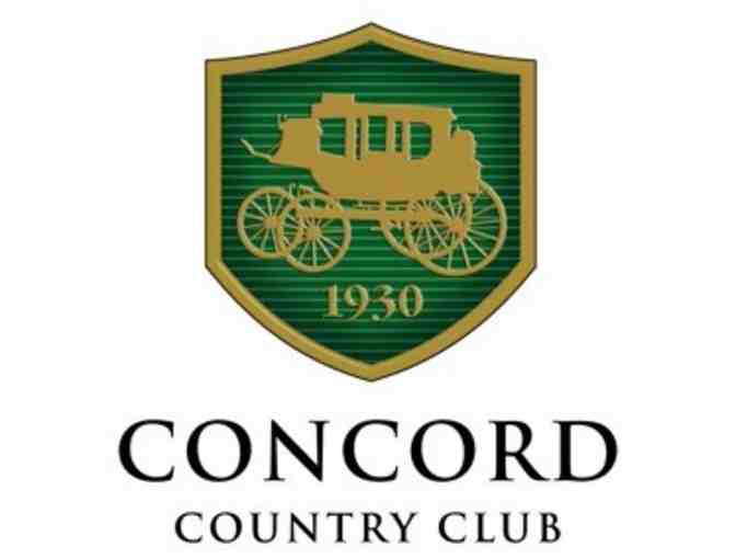 Concord Country Club - a foursome with carts