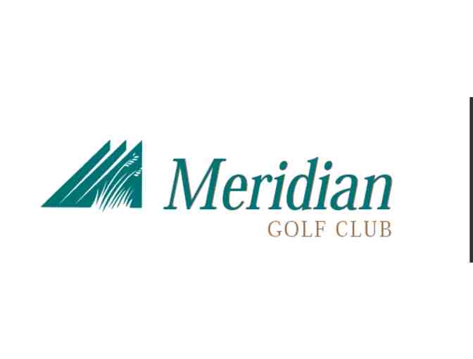 Meridian Golf Club -- A foursome with carts
