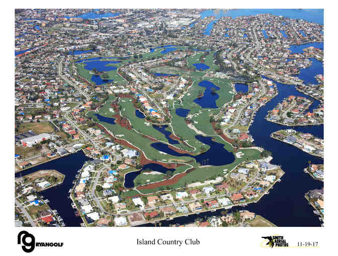 Island Country Club - One foursome with carts