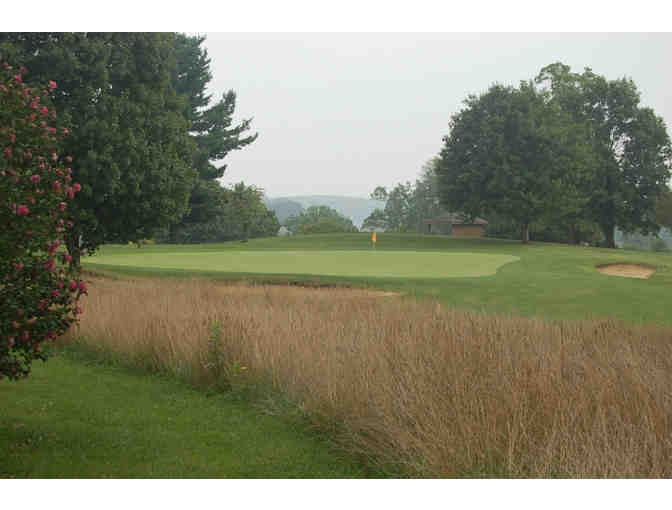 Virginia Tech Golf Course - One foursome with carts