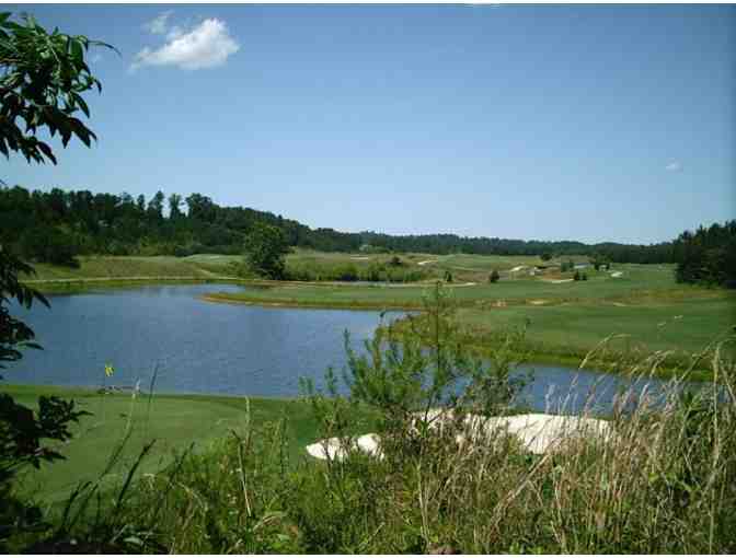 Horse Creek Golf Club - a foursome with carts