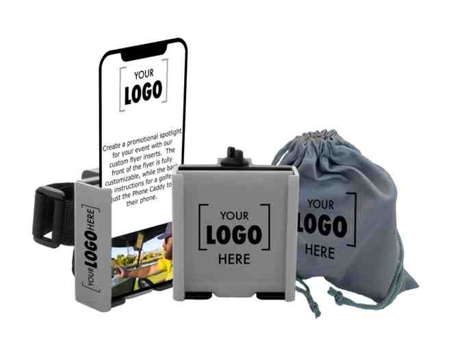 Four Pack: 4 Phone Caddys of bidder's choice + one free logo customization