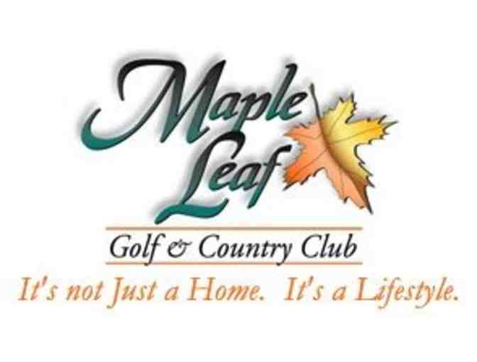 Maple Leaf Golf and Country Club - One foursome with carts