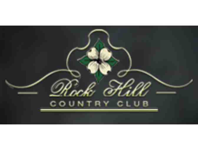 Rock Hill Country Club - One foursome with carts and range balls