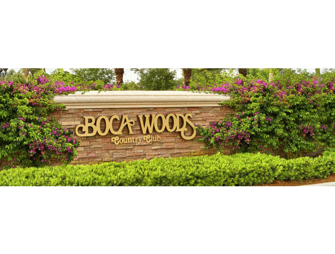 Boca Woods Country Club - One foursome with carts and range balls