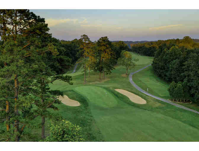 Berry Hills Country Club - a foursome with carts and range balls