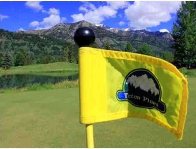 Teton Pines Country Club and Resort - One foursome with carts