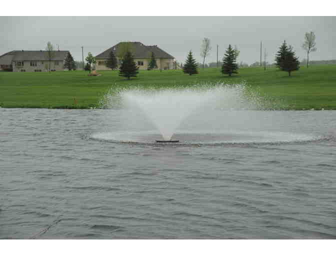 Cattail Crossing Golf Course - a foursome with carts