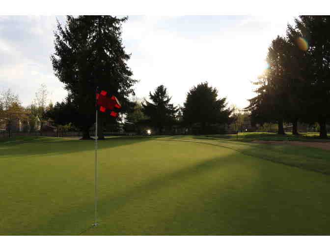 Capitol City Golf Club - a foursome with carts