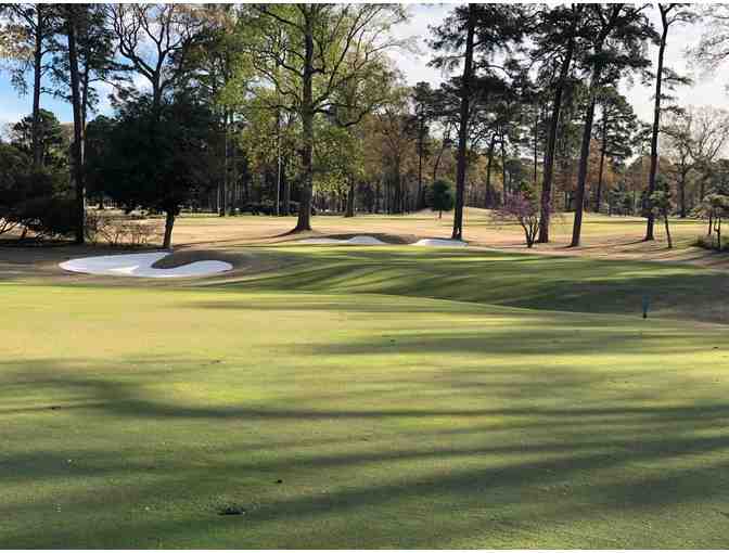 James River Country Club - a foursome with carts and range balls