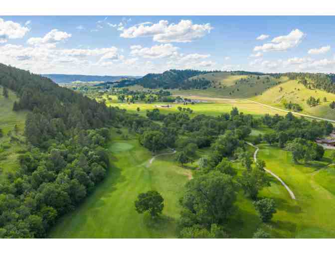 Hart Ranch Golf Course - a foursome with carts