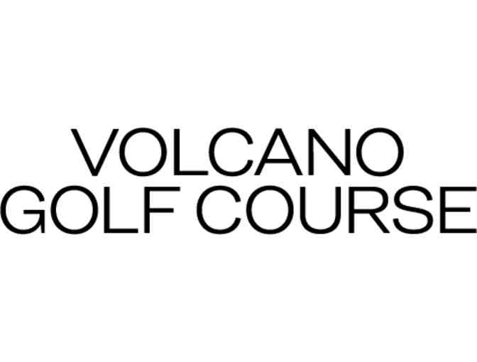 Volcano Golf Course - Golf for Four