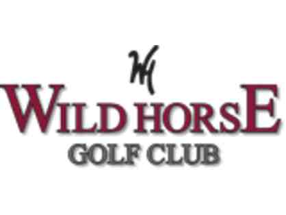 Wild Horse Golf Course - One foursome with carts