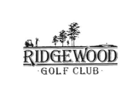 Ridgewood Golf Club - One foursome with carts