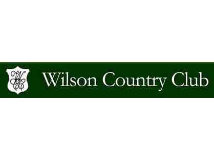 Wilson Country Club - One foursome with carts and range balls